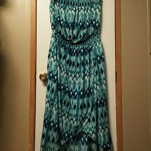 Bella Moda strapless dress sz 2X